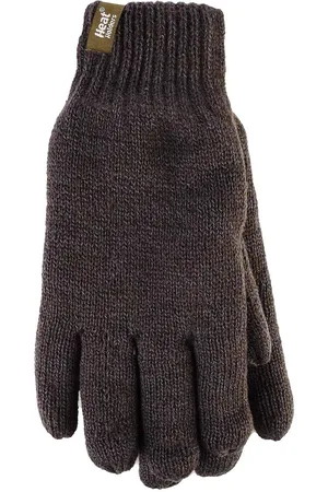 Heat Holders Mens Fleece Lined Warm Gloves For Winter - - Size L/XL