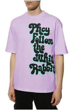 PHARMACY INDUSTRY Mens Graphic Crewneck Tee for material_cotton - Size Large