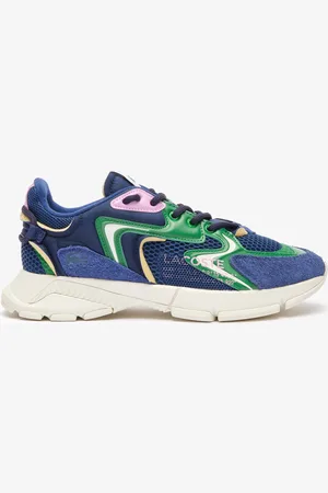 Lacoste Mens L003 Neo Trainers in green - Size UK 11