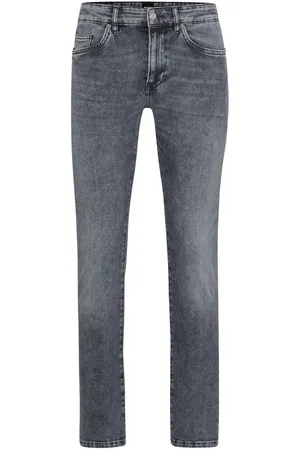 HUGO BOSS Mens Delaware3 Slim-Fit Jeans in Cotton - Size 31W/34L