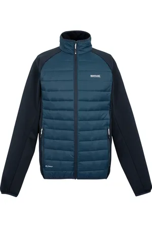 Regatta Mens Clumber IV Full Zip Hybrid Jacket (Moonlight Denim/Navy) - - Size Medium