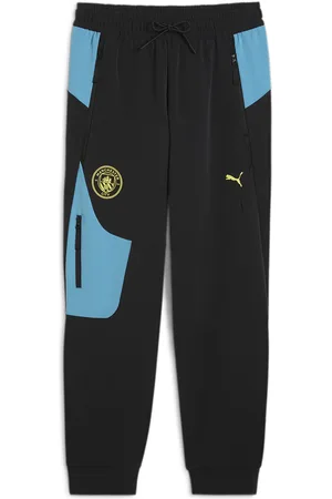 PUMA Mens Manchester City TECH Woven Track Pants - - Size Small
