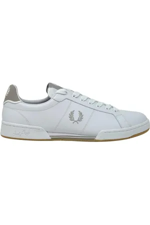 Fred Perry Mens B6202 200 B722 Leather Trainers - Size UK 3