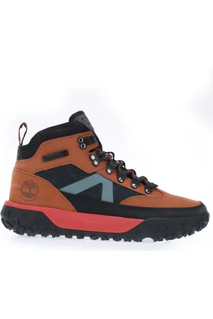 Timberland Mens Mid Lace Up 6 Inch Waterproof Hiking Boots in Leather (archived) - Size UK 12.5