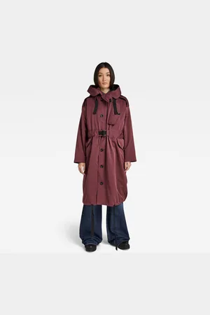 G-Star Womens G-Star RAW Long Parka - - Size X-Large
