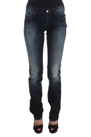 Costume National WoMens Cotton Slim Fit Bootcut Jeans material_cotton - Size 26 (Waist)