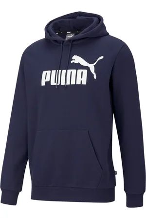 PUMA Mens Essentials Big Logo Hoodie - Cotton - Size Medium