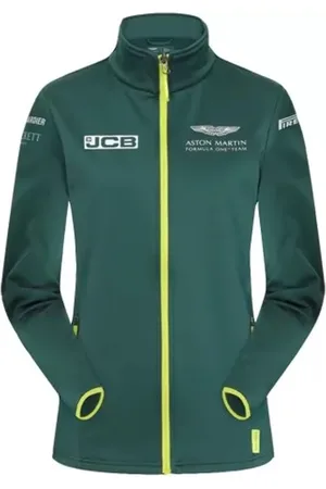ASTON MARTIN F1 Official Team Womens Softshell Jacket - Size 16 UK