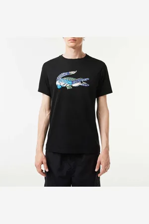 Lacoste Mens Cotton Jersey Sport T-Shirt in - Size X-Small