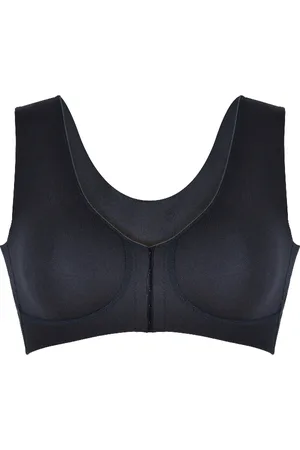 NATURANA Womens Wellness Front Fastening Soft Cup Bra - Cotton - Size 34A