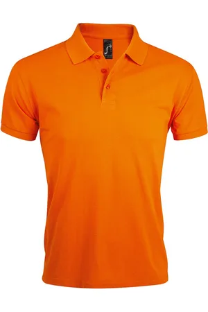 Sols Mens Prime Pique Plain Short Sleeve Polo Shirt - Size Large