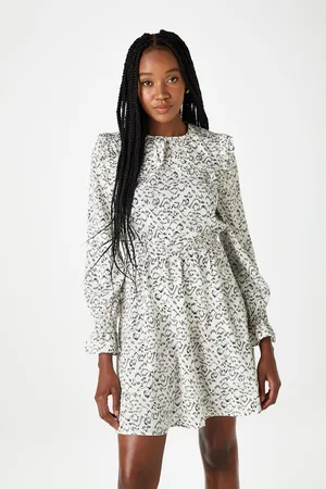 Urban Bliss Womens Ruffle Edge Bib Dress - Size 16 UK