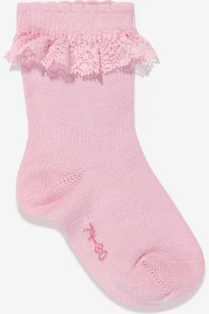 Falke Baby Girls Romantic Lace Socks in - Size 12-18M