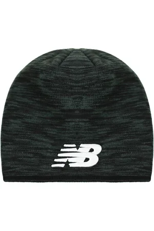 New Balance Logo Mens Black/ Printed Beanie - One Size