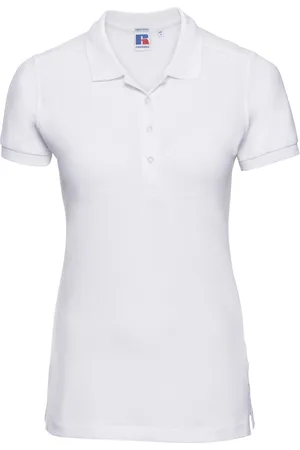 Russell Athletic Womens/Ladies Stretch Short Sleeve Polo Shirt - Size 2XL
