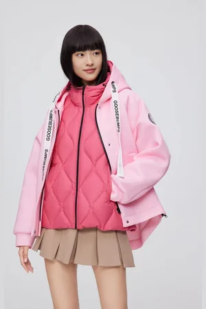 Bosideng Womens Three in One Short Goose Down Jacket - - Size 8 UK