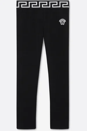VERSACE Girls Medusa Logo Leggings in - Size 4Y