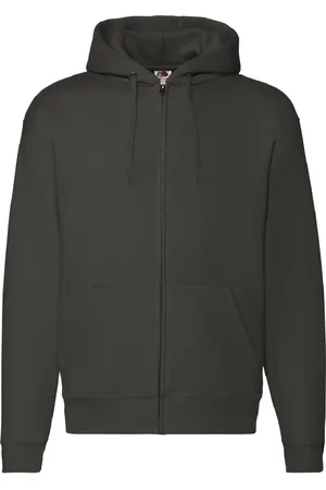 Fruit Of The Loom Mens Zip Through Hooded Sweatshirt / Hoodie - Size 3XL
