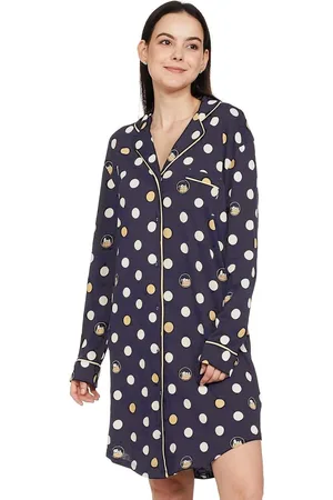 Marks & Spencer And Womens Pure Cotton Nightshirt in - Size X-Small
