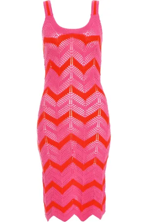 Quiz Womens Crochet Midi Dress - Size Medium
