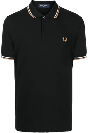 Fred Perry Mens White Twin Tipped Collar Polo Shirt Cotton - Size X-Small