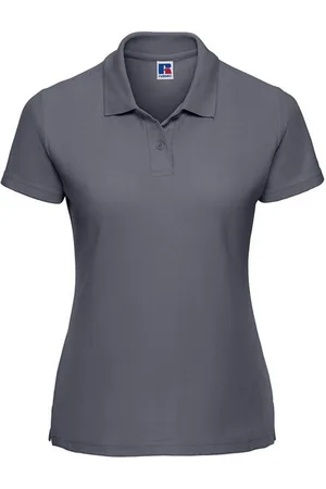 Russell Athletic Womens/Ladies Polycotton Classic Polo Shirt (Convoy Grey) - - Size Medium