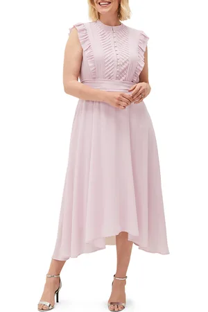 Phase Eight Womens Iris Frill Details Dress - - Size 16 UK