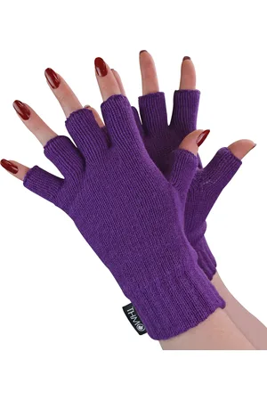 THMO Womens Ladies Thermal Fingerless Gloves