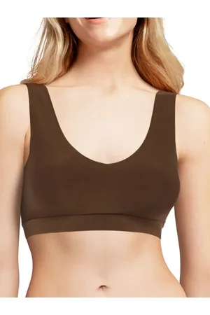 Chantelle Womens SoftStretch V-Neck Jersey Crop Top - Polyamide - Size X-Small/Small