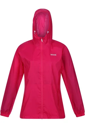 Regatta Womens/Ladies Pk It Jkt III Waterproof Hooded Jacket ( Potion) - Size 10 UK