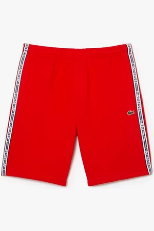 Lacoste Mens Cotton Flannel Jogger Shorts in Polycotton - Size X-Small