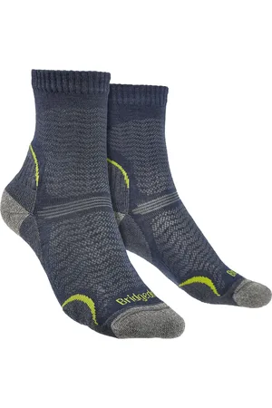Bridgedale Womens Hiking Ultralight Merino Wool Socks - Denim - - Size 7-8.5 (UK Shoe)