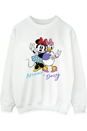 Disney Womens/Ladies Minnie Mouse And Daisy Sweatshirt - Size Large