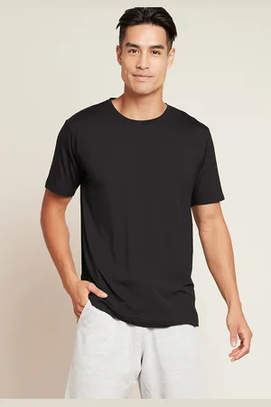 Boody Organic Bamboo Mens Crew Neck T-Shirt - - Size Large