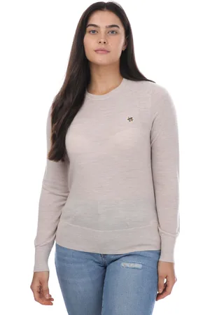 Ted Baker Womens Averiii Merino Wool Crew Neck Jumper in Wool (archived) - Size 8 UK