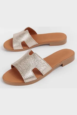 Purapiel Womens Sandal Hacca2 Leather - Size UK 6