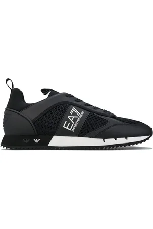 EA7 Mens Emporio Armani B&M Mesh Run Trainers in Textile - Size UK 7