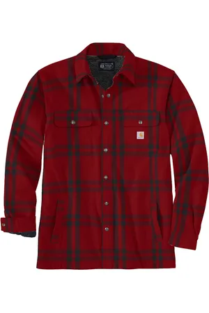 Carhartt Mens Roane Sherpa Lined Shirt Jacket - - Size 2XL