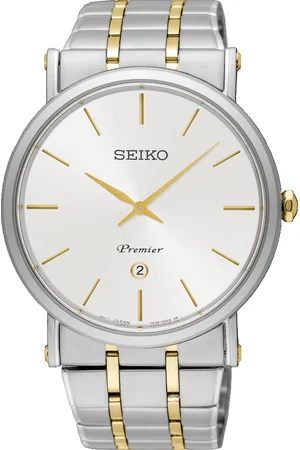 Seiko Premier Mens Watch SKP400P1 Stainless Steel - One Size