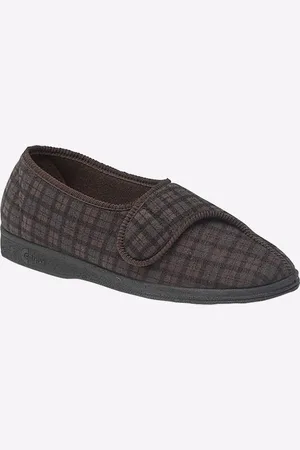 Comfylux Comfyfux Paul Dark Check Mens - Size UK 6