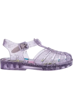 Melissa Girls Possession Shiny Elements Glitter Sandals - Size UK 3
