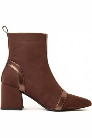 Montevita Womens Heel Ankle Boot Cella In - Size EU 40