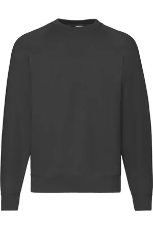Fruit Of The Loom Mens Raglan Sleeve Belcoro Sweatshirt Cotton - Size Small
