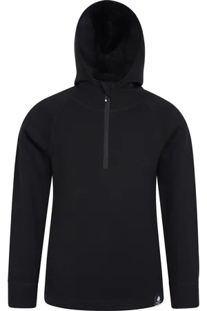 Mountain Warehouse Childrens Unisex Childrens/Kids Merino Wool Hoodie - Size 7-8Y