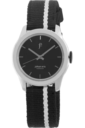 Johan Eric ; n¦stved, mens, dial watch, canvas w white stripe - One Size