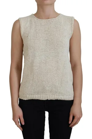 PINK MEMORIES WoMens Cotton Blend Sleeveless Round Neck Tank Top - One Size