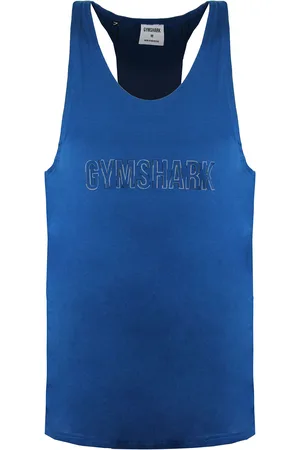 GymShark Outline Logo Mens Tank Top Cotton - Size Medium