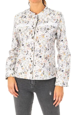 La Martina Womens Long sleeve jacket with inner lining LWO005 woman - Cotton - Size Medium