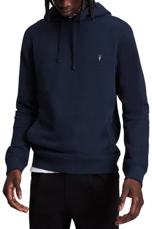 AllSaints RAVEN OTH Mens Hoodies Pullover Jumper - Cotton - Size 2XL