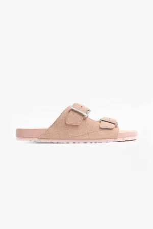 Barbour ELLIS Womens Suede Mule Slippers - Size UK 5